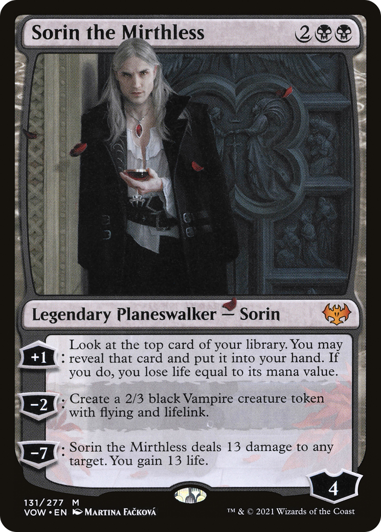 Sorin the Mirthless [Innistrad: Crimson Vow]