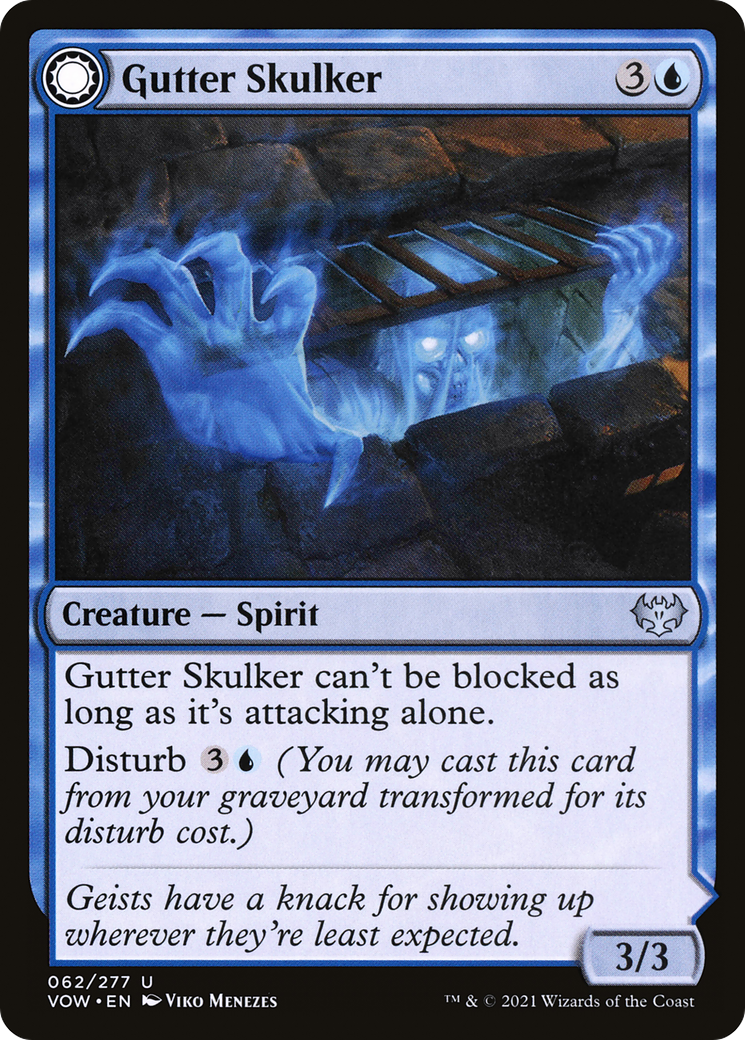 Gutter Skulker // Gutter Shortcut [Innistrad: Crimson Vow]