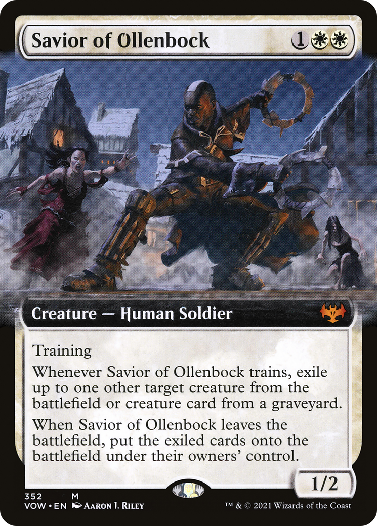 Savior of Ollenbock (Extended Art) [Innistrad: Crimson Vow]