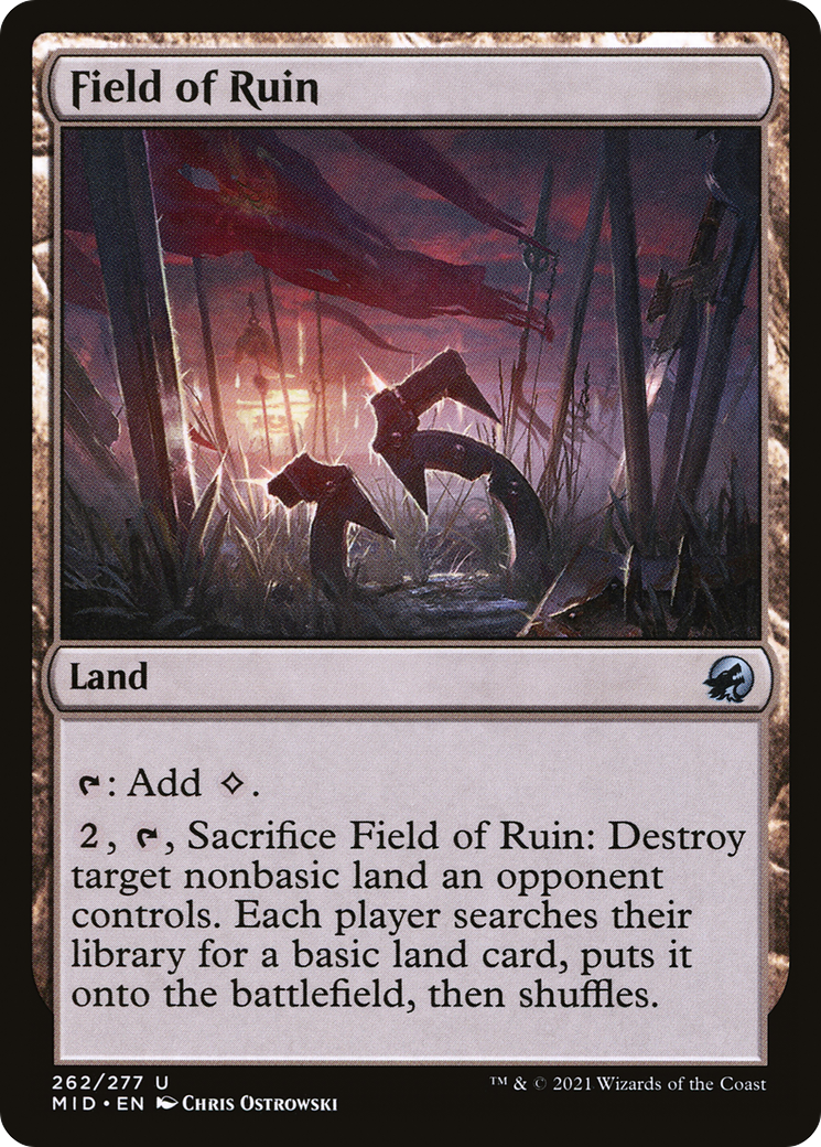 Field of Ruin [Innistrad: Midnight Hunt]