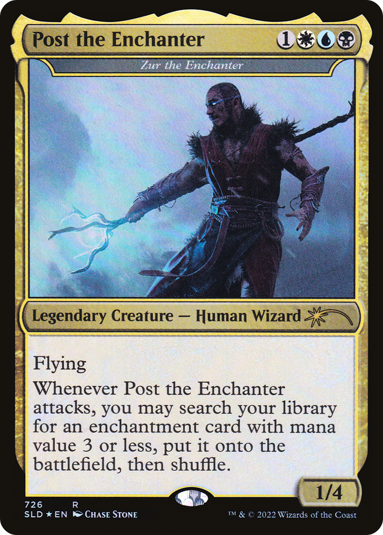 Zur the Enchanter - Post the Enchanter [Secret Lair Drop Promos]