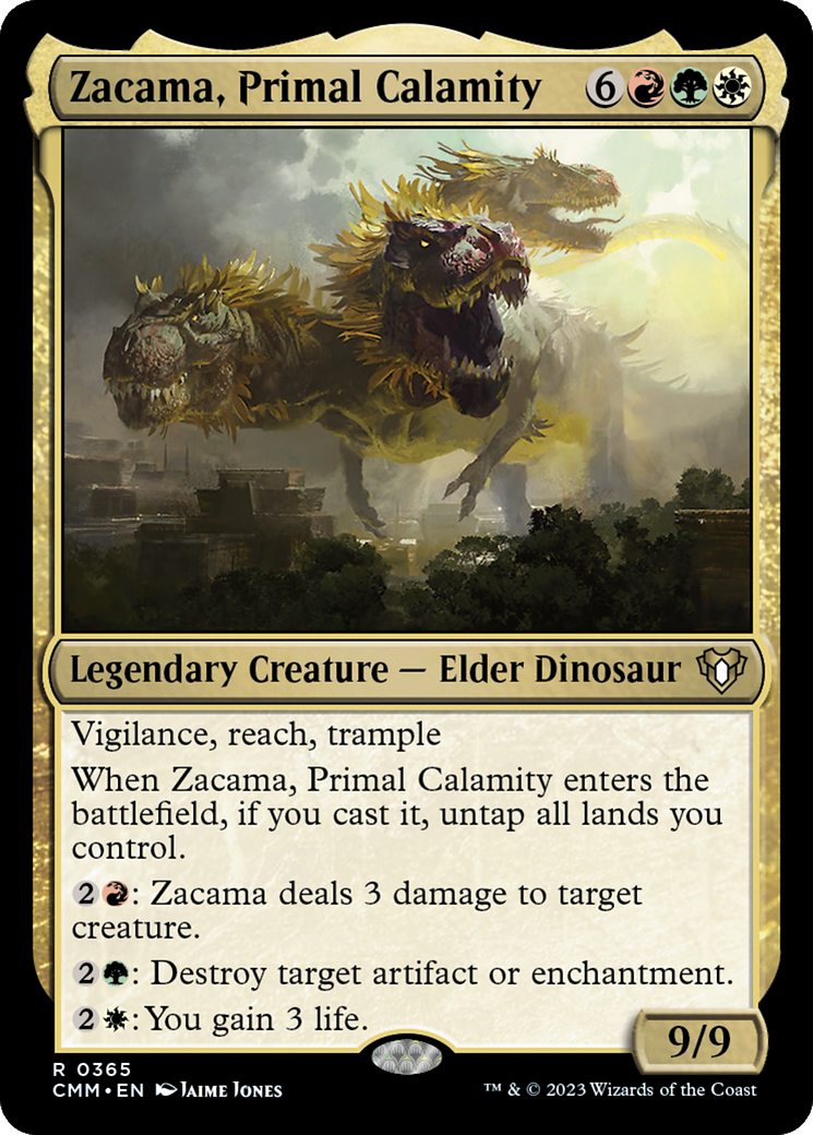 Zacama, Primal Calamity [Commander Masters]