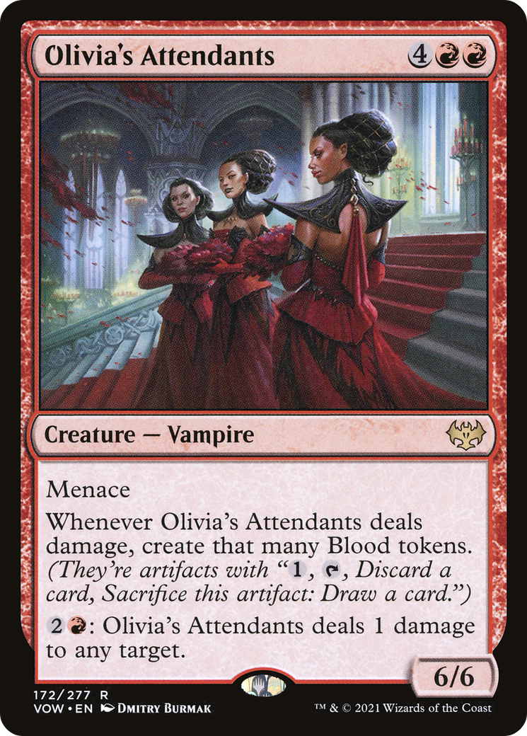 Olivia's Attendants [Innistrad: Crimson Vow]