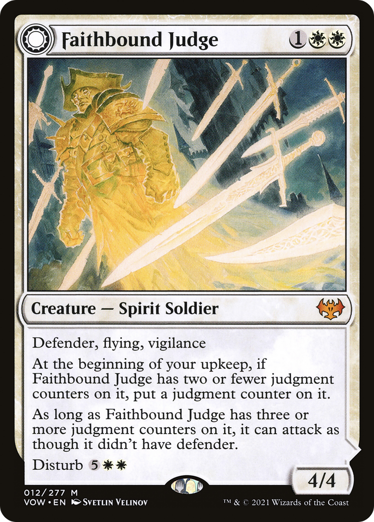 Faithbound Judge // Sinner's Judgment [Innistrad: Crimson Vow]