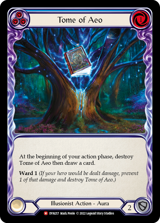 Tome of Aeo [DYN217] (Dynasty)  Rainbow Foil