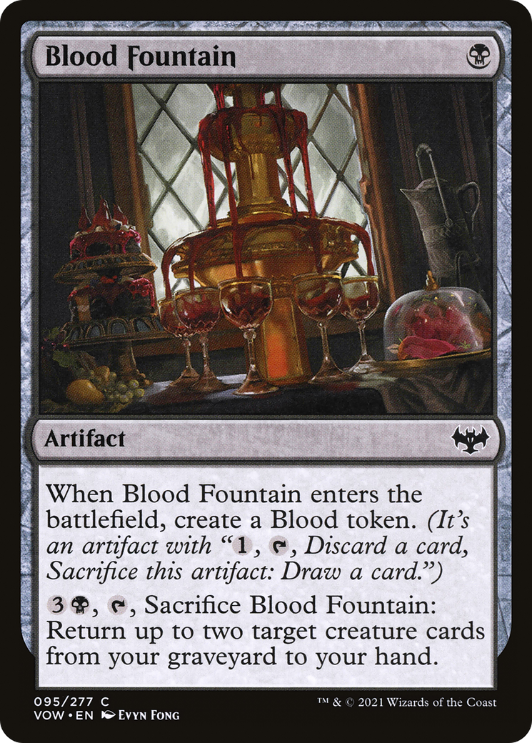 Blood Fountain [Innistrad: Crimson Vow]