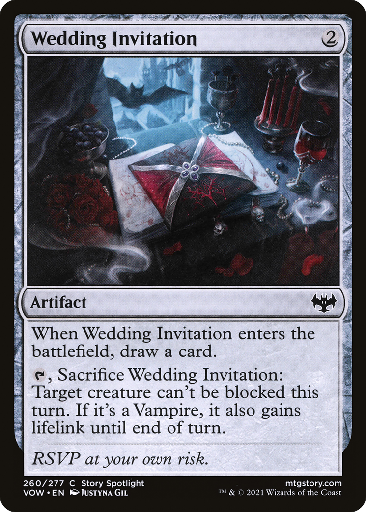 Wedding Invitation [Innistrad: Crimson Vow]