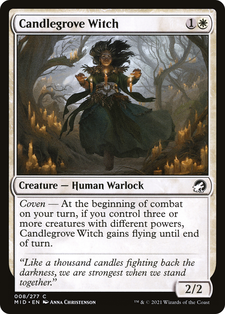 Candlegrove Witch [Innistrad: Midnight Hunt]