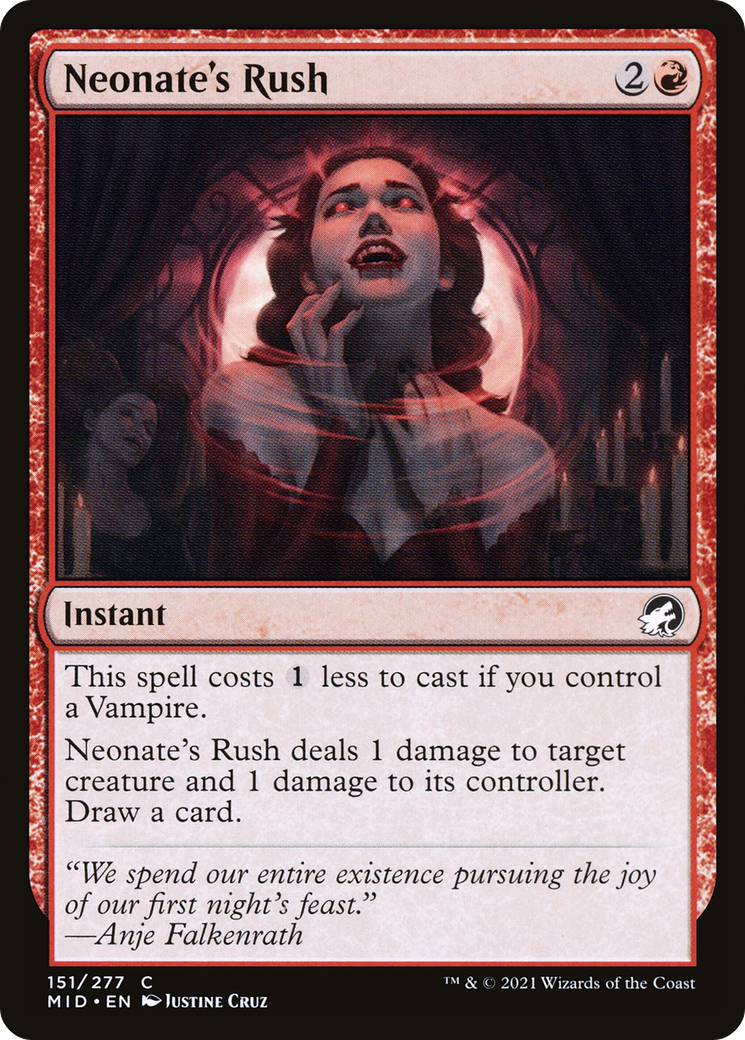 Neonate's Rush [Innistrad: Midnight Hunt]