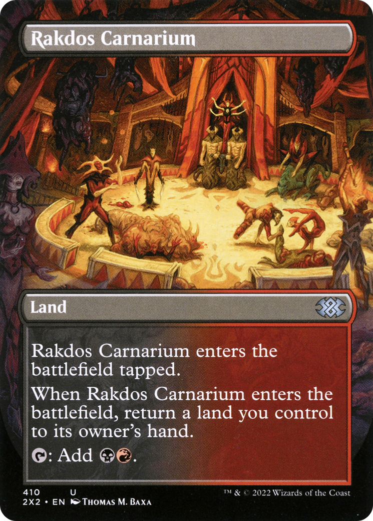 Rakdos Carnarium (Borderless Alternate Art) [Double Masters 2022]