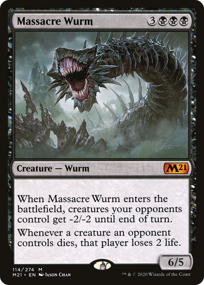Massacre Wurm [Core Set 2021]