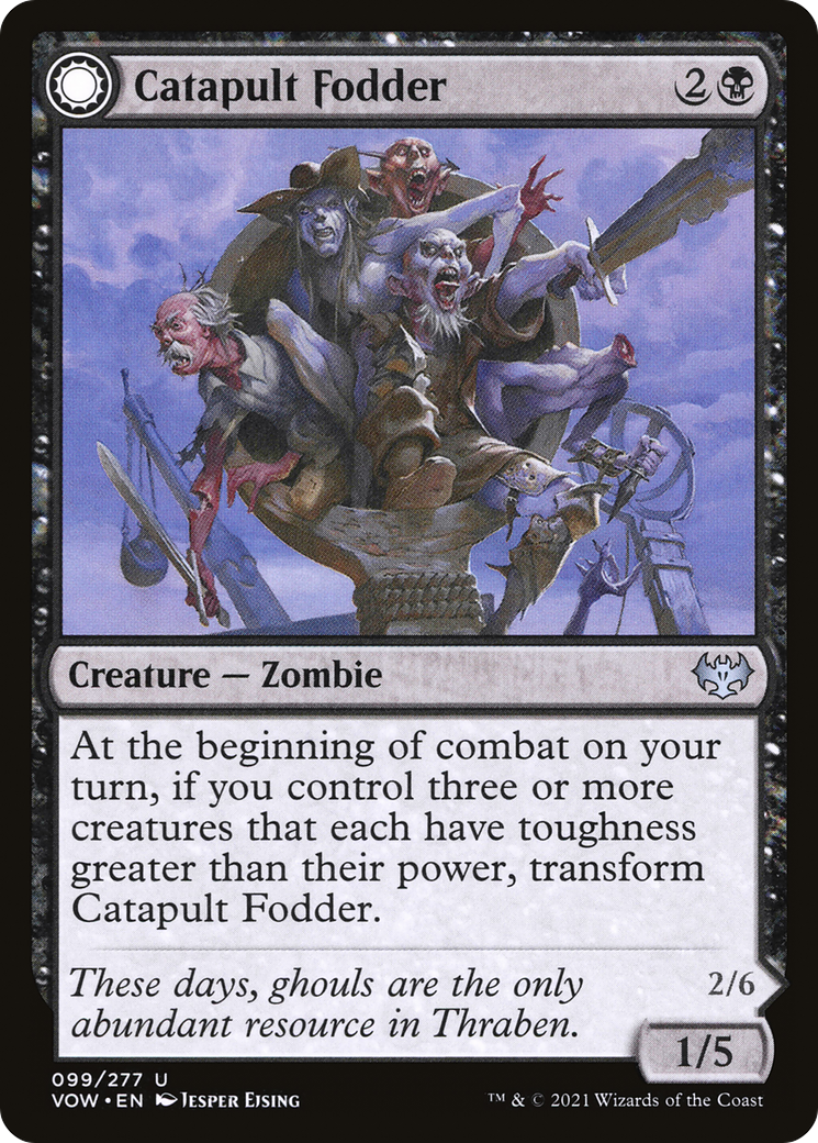 Catapult Fodder // Catapult Captain [Innistrad: Crimson Vow]