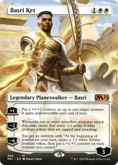 Basri Ket (Borderless) [Core Set 2021]