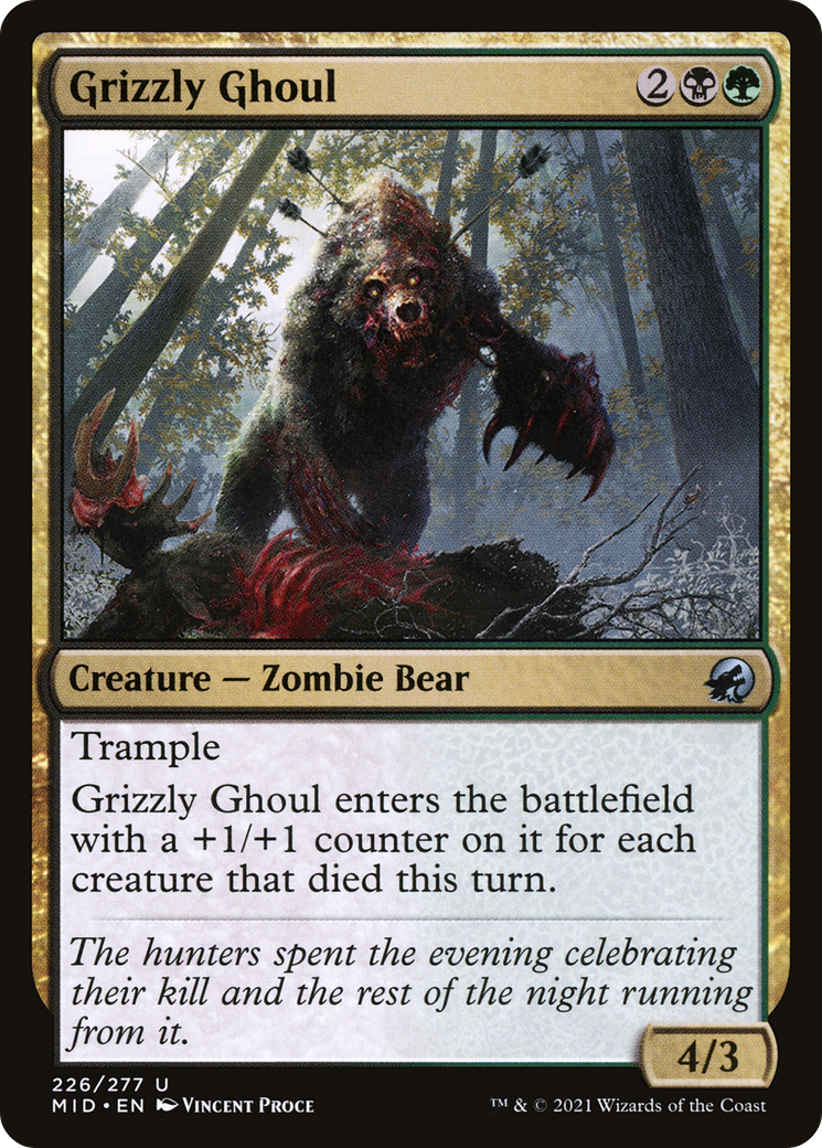 Grizzly Ghoul [Innistrad: Midnight Hunt]