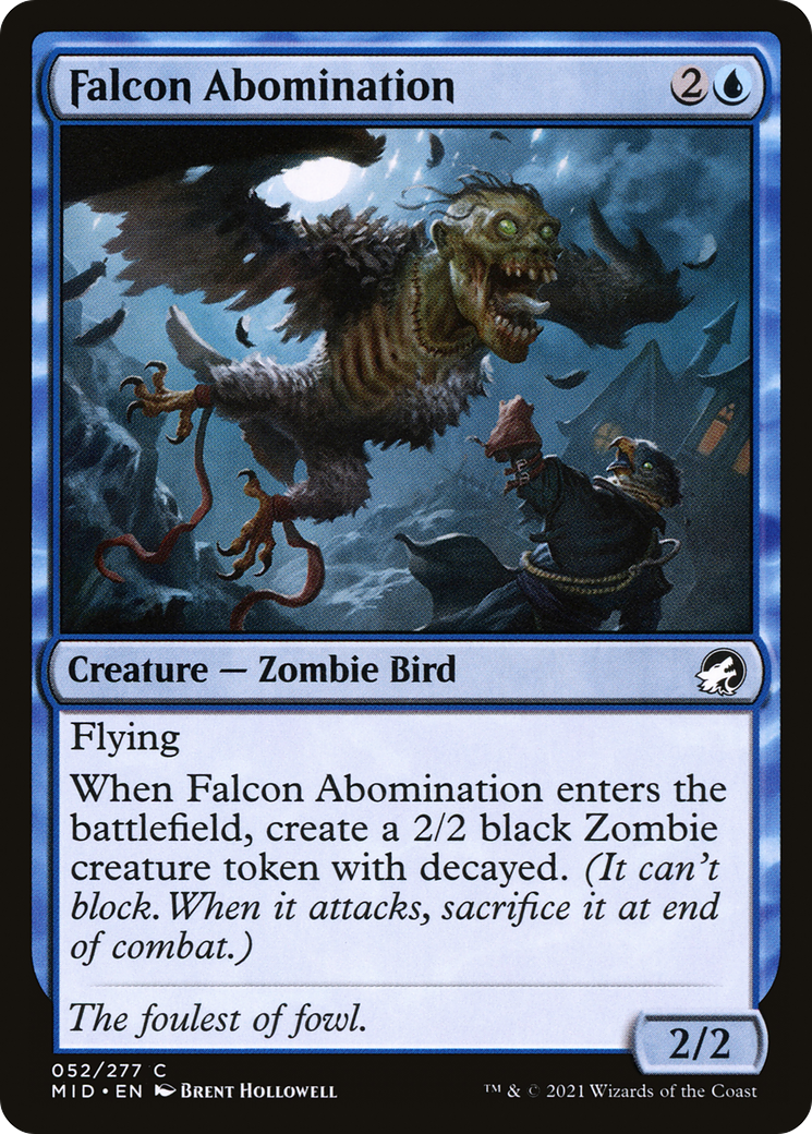 Falcon Abomination [Innistrad: Midnight Hunt]