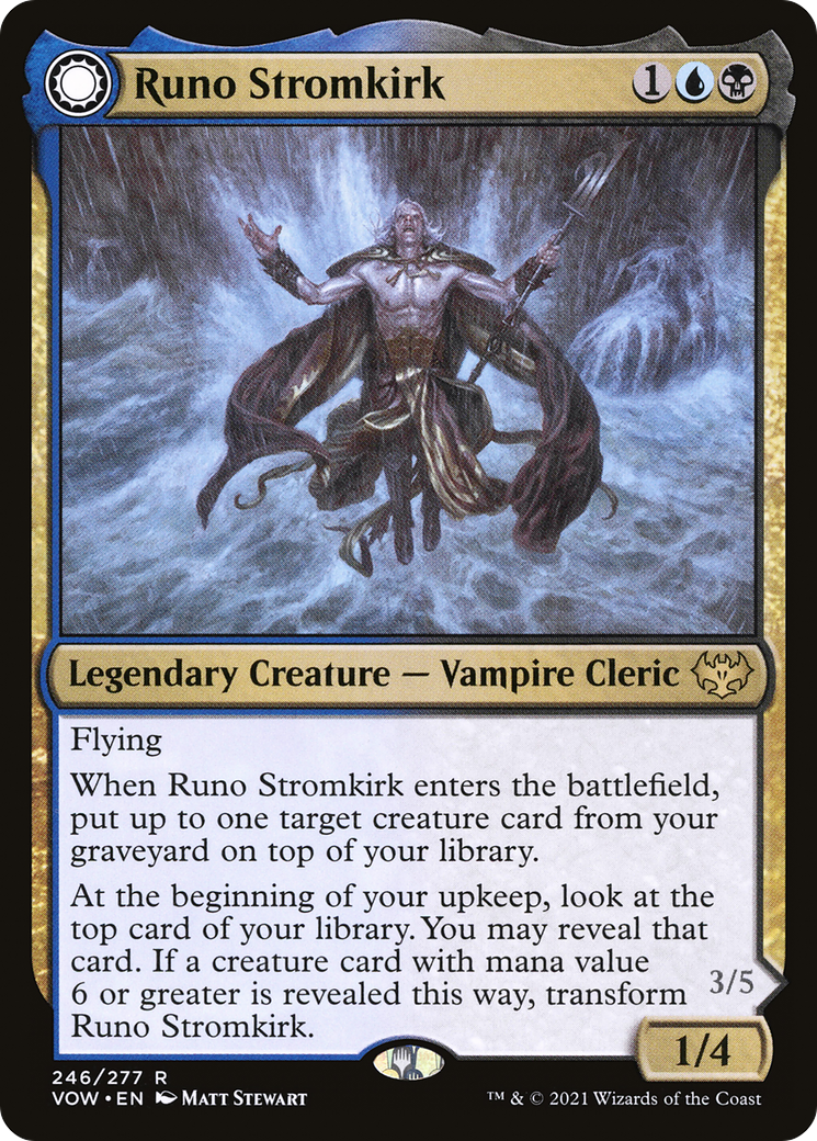 Runo Stromkirk // Krothuss, Lord of the Deep [Innistrad: Crimson Vow]