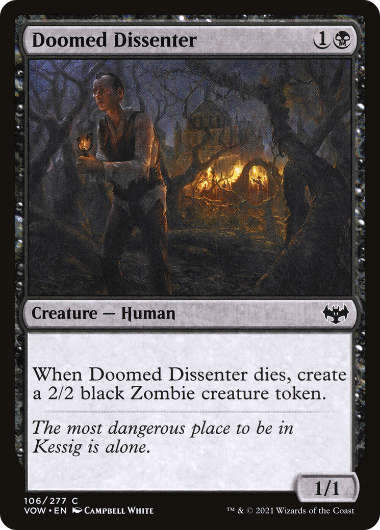 Doomed Dissenter [Innistrad: Crimson Vow]