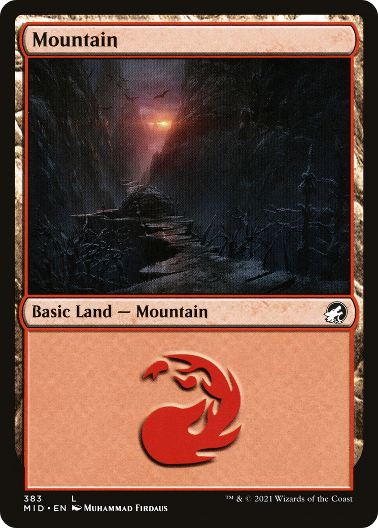 Mountain (383) [Innistrad: Midnight Hunt]