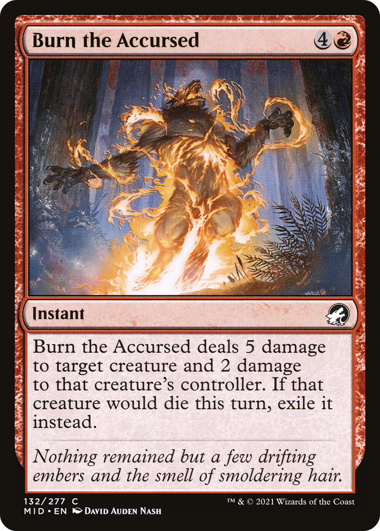 Burn the Accursed [Innistrad: Midnight Hunt]