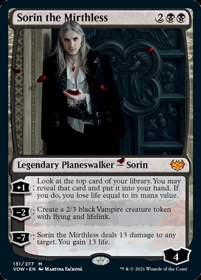 Sorin the Mirthless [Innistrad: Crimson Vow]