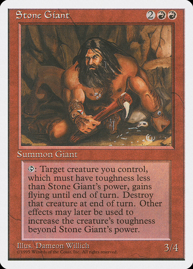 Stone Giant [Fourth Edition]