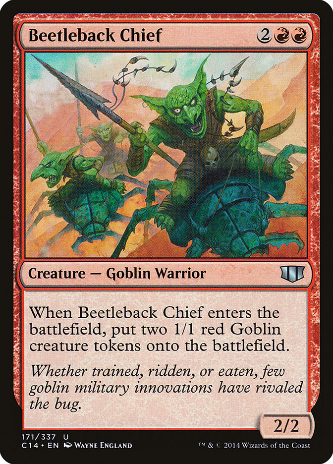Beetleback Chief [Commander 2014]