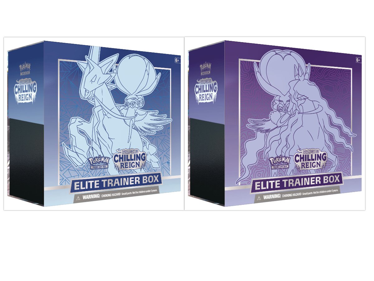 Pokemon Chilling Reign Elite Trainer Box Set of 2