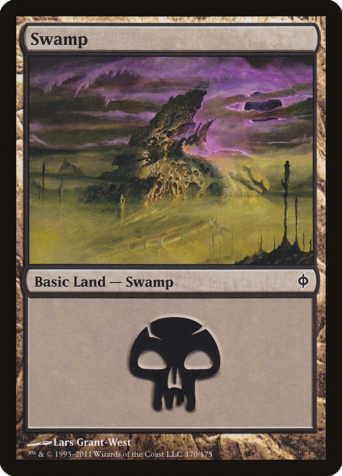 Swamp (170) [New Phyrexia]