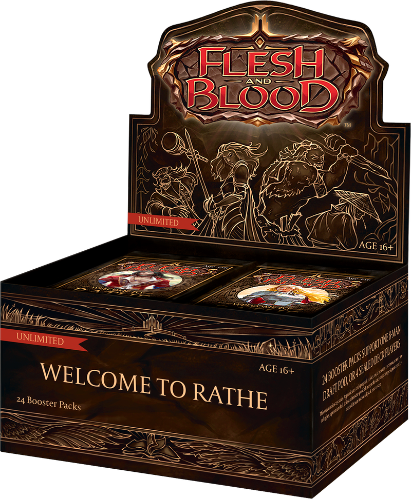 Flesh and Blood TCG: Welcome to Rathe Booster Box UNLIMITED